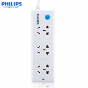 飞利浦（PHILIPS）  时尚一键开关排插座 3米