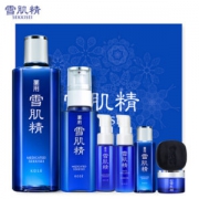 日本雪肌精SEKKISEI大容量黄金水乳活力礼盒（化妆水330ml+乳液130ml+礼包5件套 滋养 高丝集团 原装进口）+凑单品