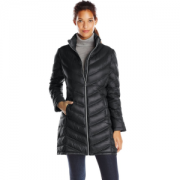 Calvin Klein Chevron-Quilted 女士羽绒服
