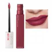 MAYBELLINE 美宝莲 巨持色 哑光液体唇膏 5ml 80气场 梅子豆沙色 *2件+凑单品