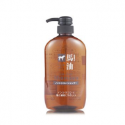 熊野油脂 无硅油马油洗发水600ml