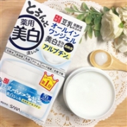 2018美白款 SANA豆乳发酵 高纯度6合1面霜100g