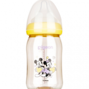 pigeon 贝亲 AA160 宽口径PPSU彩绘塑料奶瓶 160ml *4件 172元包邮（需用券，合43元/件）