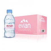 evian 依云 天然矿泉水 330ml*24瓶/箱装