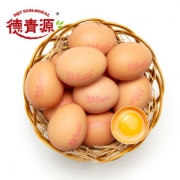 奥运会供应商 德青源 A级鲜鸡蛋 32枚 个个有码