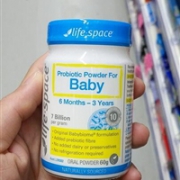 比秒杀还低！Life Space Baby 婴儿益生菌粉 (调节肠胃/增强免疫力) 60g