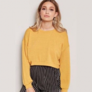 卖完下架！FOREVER 21 短款露背T恤