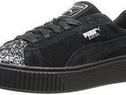 限US7码！PUMA 彪马 Suede Crushed Gem Platform 女士休闲鞋
