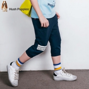 暇步士（Hush Puppies）  男童纯棉休闲运动7分针织裤 3色