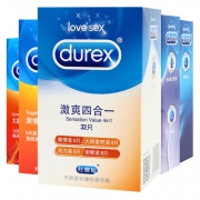 杜蕾斯（Durex）   激爽四合一安全套 32只