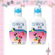 LION狮王 Disney米奇米妮 儿童漱口水 可吞咽 250ml*2个 草莓味