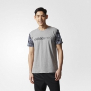 adidas阿迪达斯 男子短袖上衣