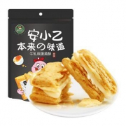 安小乙 咸蛋黄酥牛扎夹心饼干 100g *5件