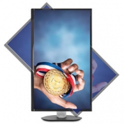 PHILIPS 飞利浦 328P6VJEB 31.5英寸 VA显示器（3840×2160、10bit面板、DC调光、升降旋转）