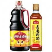 海天 招牌味极鲜 酱油 1.52kg+海天 古道姜葱料酒 450ml 组合装 *4件