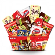 Orion 好丽友 休闲零食大礼包 京东全家福礼盒1298g *4件