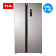 TCL 对开门风冷无霜智能冰箱 均匀制冷