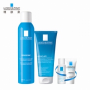 理肤泉(LA ROCHE-POSAY)男士控油保湿套装(喷雾300ml+洁面200ml)赠礼包(深层清洁 控油抗痘 法国原装进口)