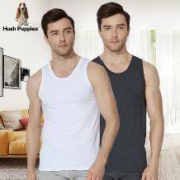 Hush Puppies 暇步士 男士弹力棉运动背心2件装
