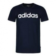 adidas 男士夏季LOGOT恤