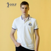 美国品牌 Golf 2018新款 男长绒棉Polo衫