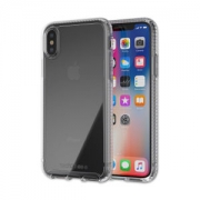 苹果认证品牌 Tech21 高端款 iPhone X 全透明手机壳 2米防摔 可无线充电