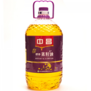 中昌 物理压榨 清香菜籽油 5L