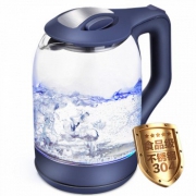 雷凡 高硼硅玻璃电水壶1.8L