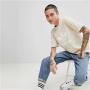 adidas 阿迪达斯 Originals Trefoil 冰淇淋色T恤
