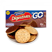 Mcvities 麦维他 全麦粗粮酥性巧克力味消化饼干 199.8g *15件