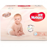 HUGGIES 好奇 铂金装 婴儿纸尿裤 L76片