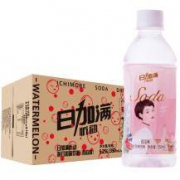 日加满 忻动苏打风味饮料 西瓜味 350ml*15瓶 *2件