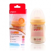 pigeon 贝亲 母乳实感 宽口径ppsu奶瓶 160ml *2件