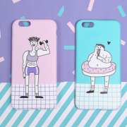 创意可爱！清新印花iphone 手机壳  9.9元包邮