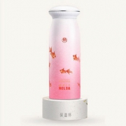中国国家博物馆 中国风红彩 金鱼保温杯380ml
