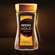 雀巢（Nestle）    速溶金牌原味黑咖啡 200g *2件 澳洲进口