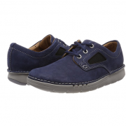 其乐（Clarks）  高端UN系列 Unnature Plain 男士真皮系带休闲鞋