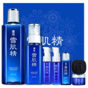 SEKKISEI 雪肌精 大容量黄金水乳活力礼盒（化妆水330ml+乳液130ml+中样5件套）赠雪肤3件套