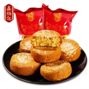 鑫炳记 红枣味杂粮糕1200g整箱