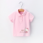凯蒂猫(HELLO KITTY)  女童纯棉polo衫
