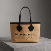巴宝莉（BURBERRY）  女士印logo托特包
