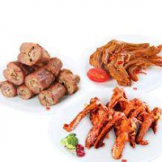 限地区：煌上煌 鸭锁骨200g*2+鸭脖260g+鸭掌230g 共890g