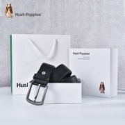 美国60年品牌 暇步士 Hush Puppies  男士双色皮带 礼盒装