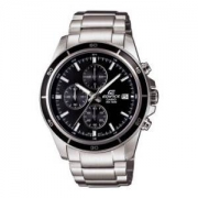 卡西欧 CASIO EDIFICE系列 男士石英表 三盘六指针 100米防水