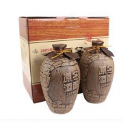 塔牌 绍兴黄酒 2009年手工冬酿原酒 半干型 1.5L*2瓶 礼盒装  *3件