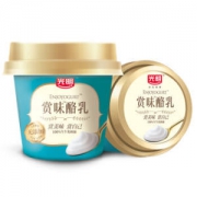 Bright 光明 赏味酪乳 风味发酵乳 原味无添加酸牛奶 135g*3盒 *10件