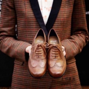 Clarks其乐 Hamble Oak 布洛克雕花女鞋