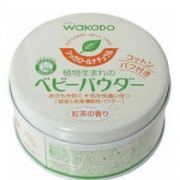 凑单品：Wakodo 和光堂 植物性爽身粉 红茶香味120g