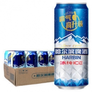 HARBIN 哈尔滨 冰纯啤酒 500ml 18听 普通装