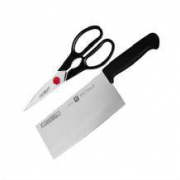 Zwilling 双立人 经典Enjoy系列 刀具2件套（中片菜刀+TWIN L多功能剪刀)